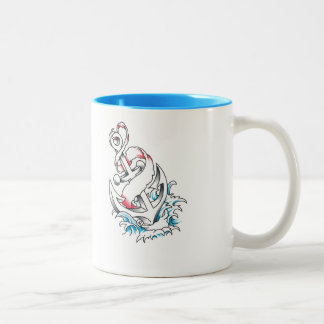 Caneca De Café Em Dois Tons Anchor Mug