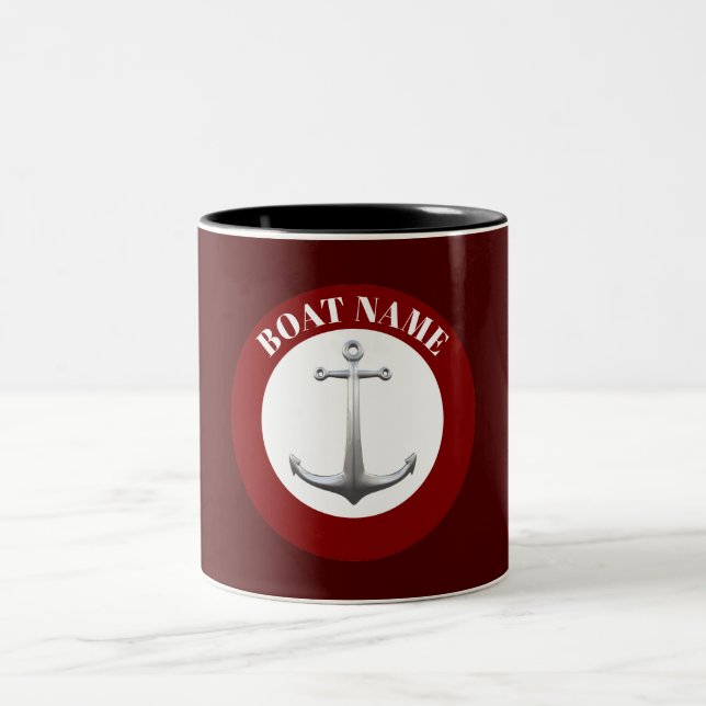 Caneca De Café Em Dois Tons Âncora (Centro)
