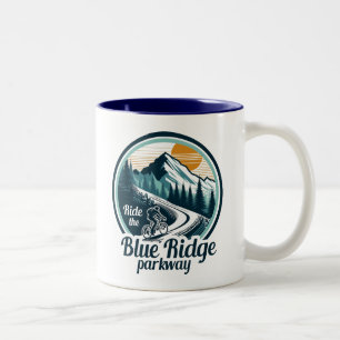 Caneca De Café Em Dois Tons Andar O Ciclo Do Estripador Azul