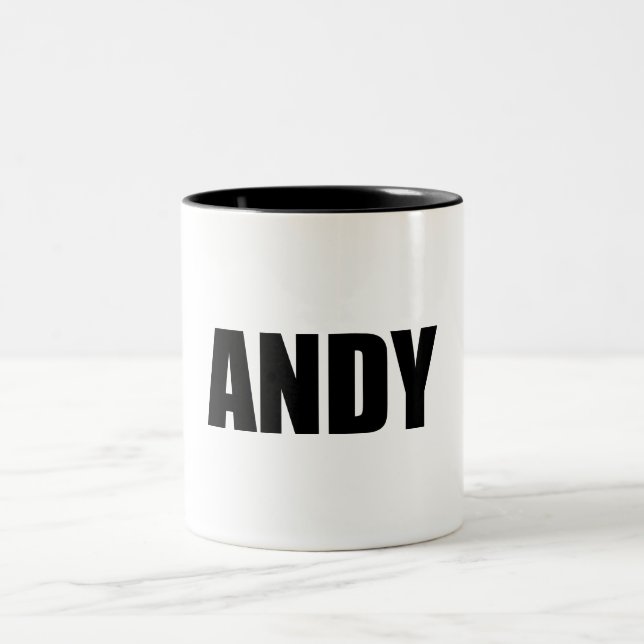 Caneca De Café Em Dois Tons Andy (Centro)