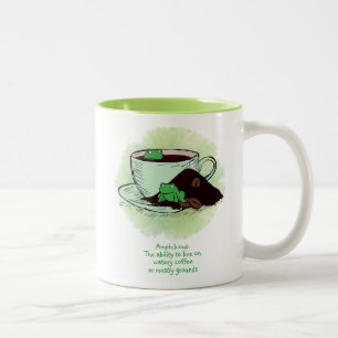 Caneca De Café Em Dois Tons Anfíbio do Café