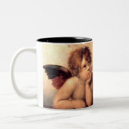 Caneca De Café Em Dois Tons Angel Cherubs