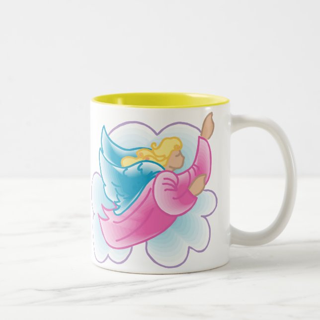 Caneca De Café Em Dois Tons Angel Mug (Direita)