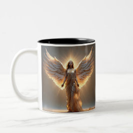 Caneca De Café Em Dois Tons Angelic Coffee Mug