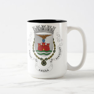 Caneca De Café Em Dois Tons Angra do Heroismo Café Mug