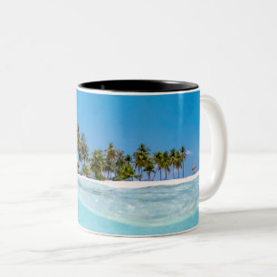 Caneca De Café Em Dois Tons Animais do mar legal