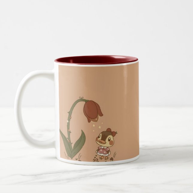Caneca De Café Em Dois Tons Animal crossing  (Esquerda)