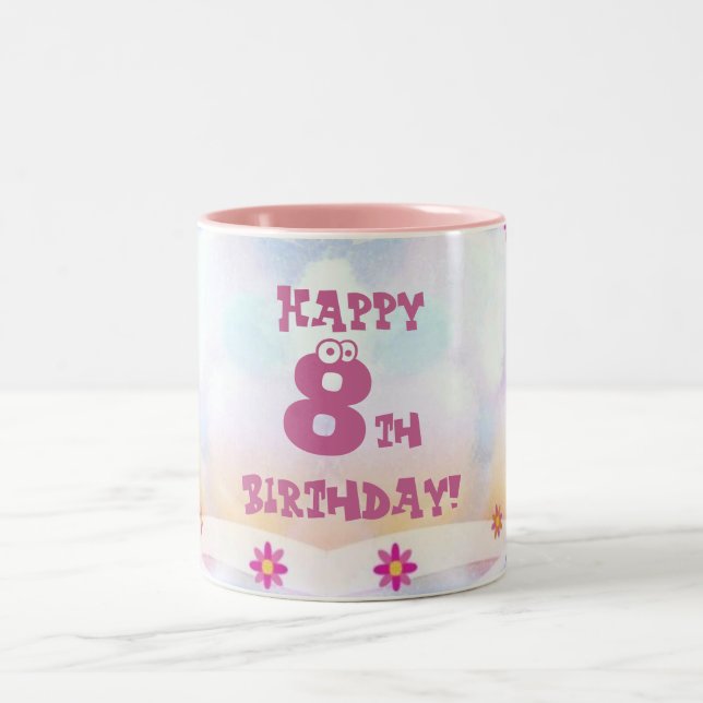 Caneca De Café Em Dois Tons Aniversário de crianças (Centro)