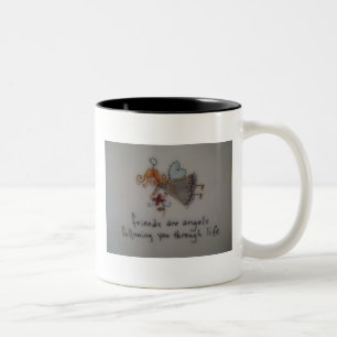 Caneca De Café Em Dois Tons Anjos