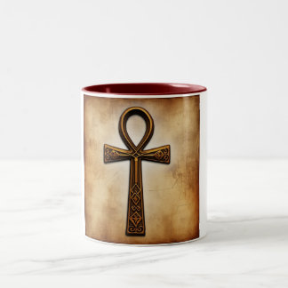 Caneca De Café Em Dois Tons Ankh Mug