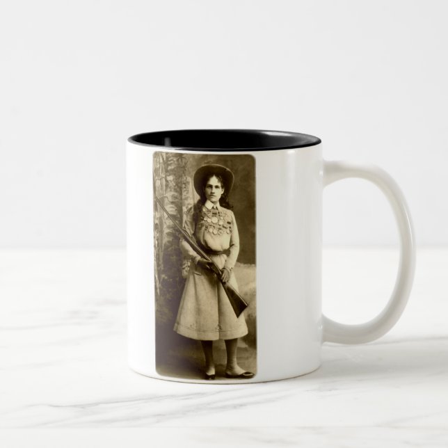Caneca De Café Em Dois Tons Annie Oakley Classic (Direita)