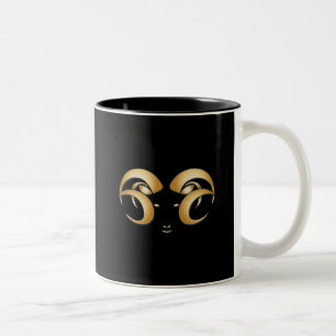 Caneca De Café Em Dois Tons Ano do Ram/Ovinos