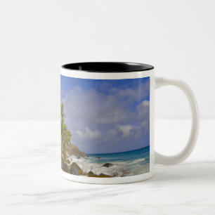 Caneca De Café Em Dois Tons Anse Victorin Beach 4