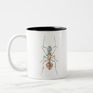 Caneca De Café Em Dois Tons Ant