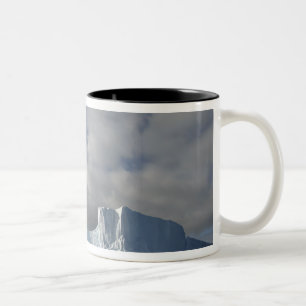 Caneca De Café Em Dois Tons Antártida, Estreito de Bransfield, Sol da tarde