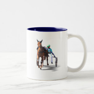 Caneca De Café Em Dois Tons Antes da raça