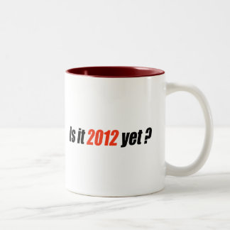 Caneca De Café Em Dois Tons Anti-Obama Bumpersticker - 2012 ainda