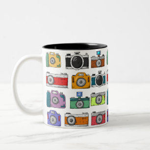 Caneca De Café Em Dois Tons Antiga história