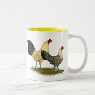 Caneca De Café Em Dois Tons Antigos Copos de Creme Inglês