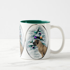 Caneca De Café Em Dois Tons Antigos presentes de Natal para Mastiff Inglês