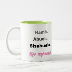Caneca De Café Em Dois Tons Anúncio de Gravidez Bisabuela