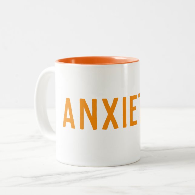 CANECA DE CAFÉ EM DOIS TONS ANXIETEA (Frente Esquerda)