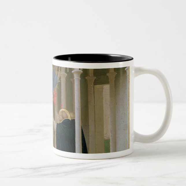 Caneca De Café Em Dois Tons Aparição dos SS. Peter e Paul ao St. (Direita)