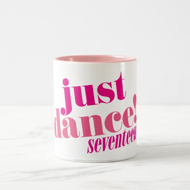 Caneca De Café Em Dois Tons Apenas dança - rosa (Centro)