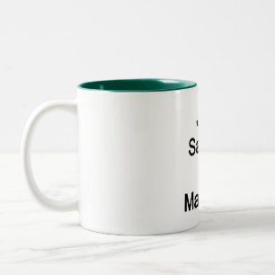 Caneca De Café Em Dois Tons Apenas Diga Não Ao Casamento