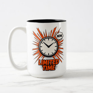 Caneca De Café Em Dois Tons Apenas por Tempo Limitado