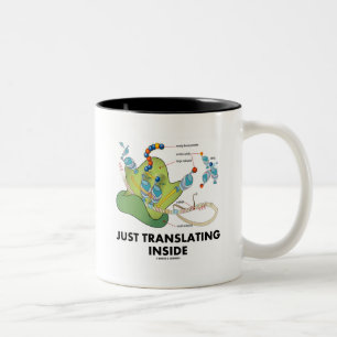 Caneca De Café Em Dois Tons Apenas traduzindo o interior (síntese da proteín