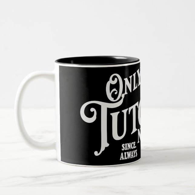 Caneca De Café Em Dois Tons Apenas tutoriais, sem prática (Esquerda)