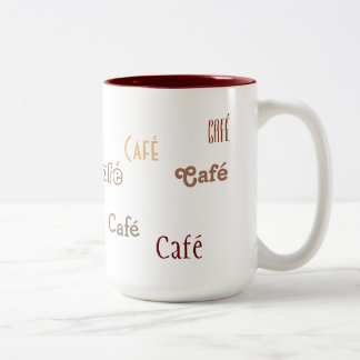 Caneca De Café Em Dois Tons Apenas um café