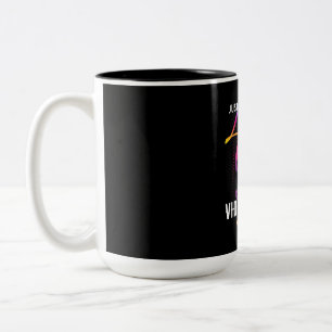 Caneca De Café Em Dois Tons Apenas Uma Menina Que Adora Jogo De Vídeo