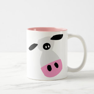 Caneca De Café Em Dois Tons Apenas uma vaca