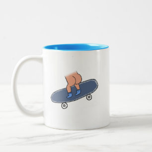 Caneca De Café Em Dois Tons Aperte o convés