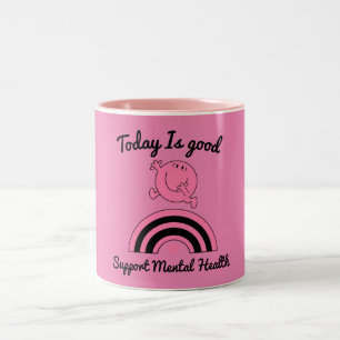 Caneca De Café Em Dois Tons Apoie a Conscientização sobre Saúde Mental