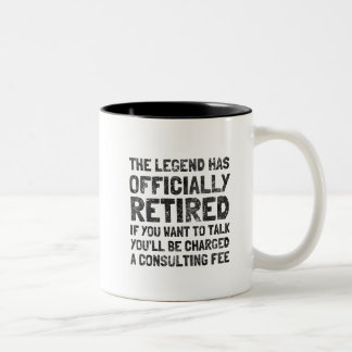 Caneca De Café Em Dois Tons Aposentado 2020