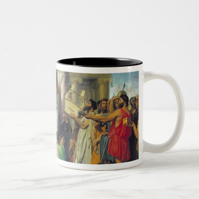 Caneca De Café Em Dois Tons Apotheosis do local, 1827 (Direita)