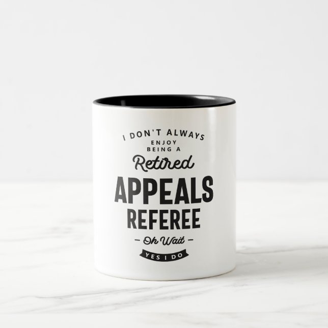Caneca De Café Em Dois Tons Appeals Referee (Centro)