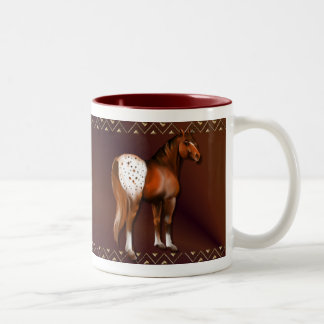 Caneca De Café Em Dois Tons Appy grande