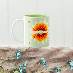 Caneca De Café Em Dois Tons Apreciação Personalizada de Professores no Fim do