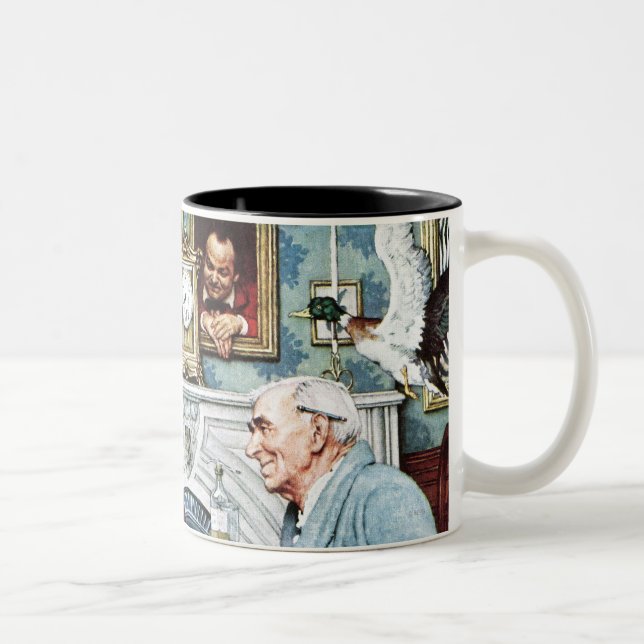 Caneca De Café Em Dois Tons April Fool, 1943 (Direita)