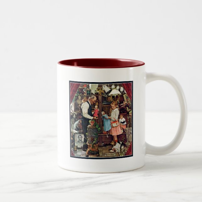 Caneca De Café Em Dois Tons April Fool, 1948 (Direita)