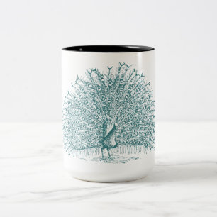 Caneca De Café Em Dois Tons Aqua Peacock