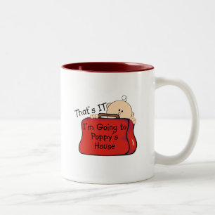 Caneca De Café Em Dois Tons Aquele é ele papoila
