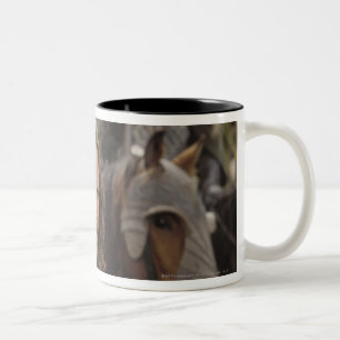 Caneca De Café Em Dois Tons Aragorn com cavalo