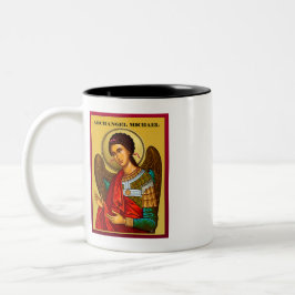 Caneca De Café Em Dois Tons Archangel Michael