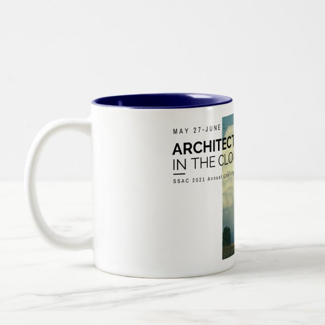 Caneca De Café Em Dois Tons Architecture in the Clouds mug (Esquerda)