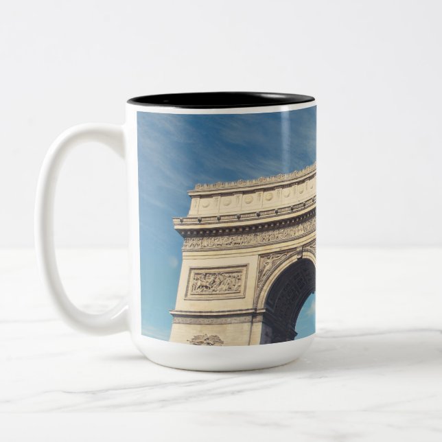 Caneca De Café Em Dois Tons Arco do triunfo (Esquerda)